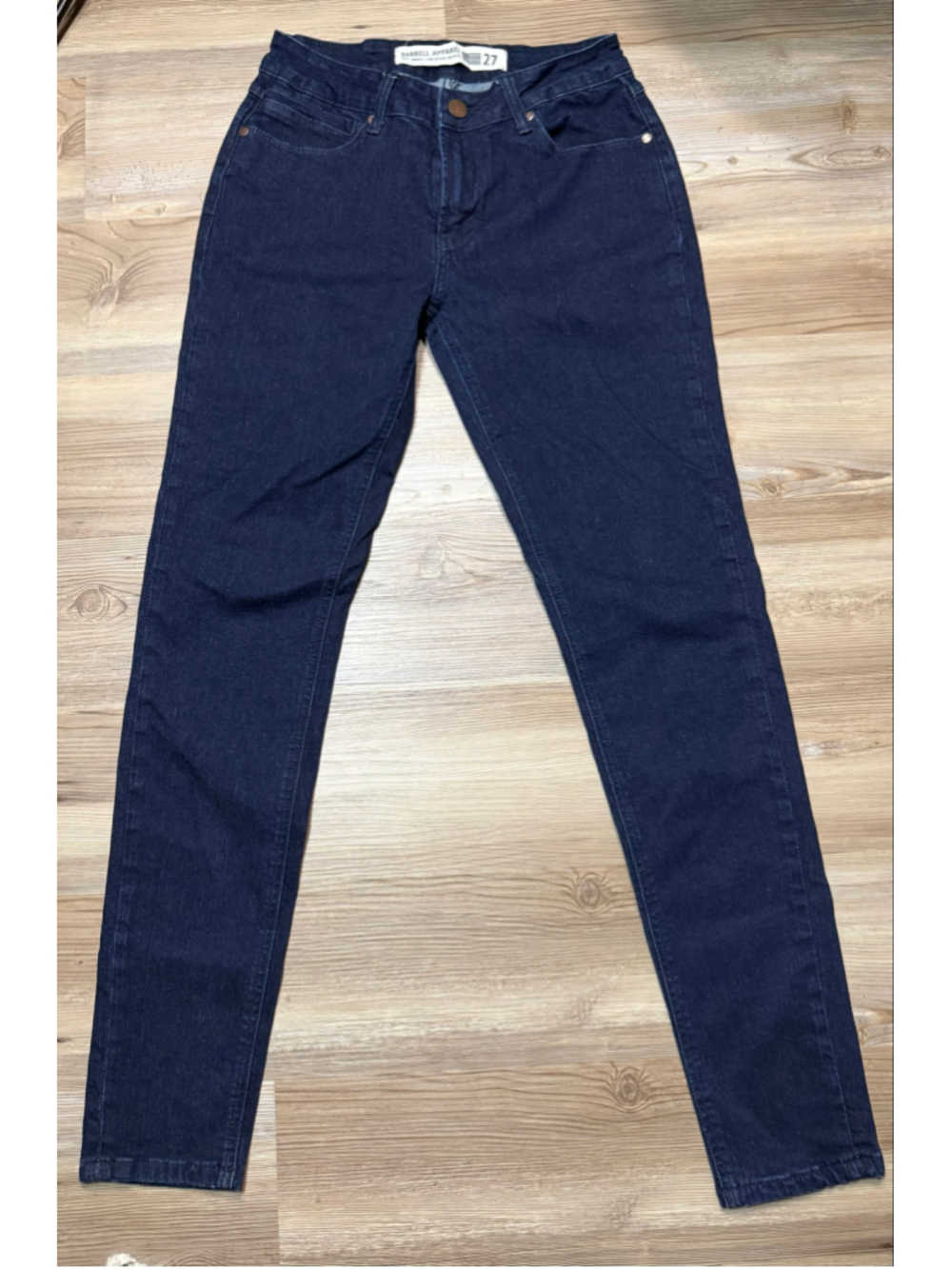 Women's Barbell Apparel Skinny Jeans Size 27 Dark Blue